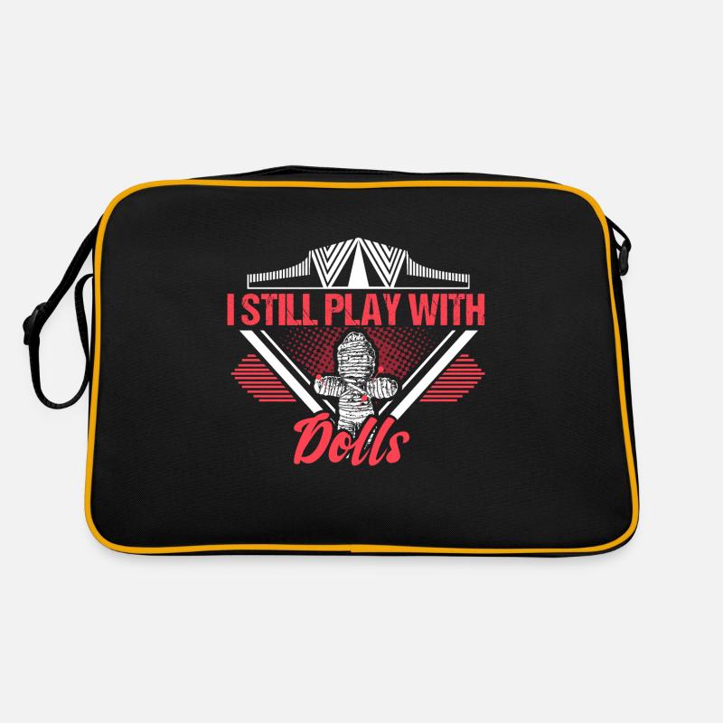 Voodoo Puppe Spruch Geschenkidee Retro Tasche
