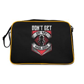 Voodoo Magic Creepy Gift - Retro Bag - black/gold - Back