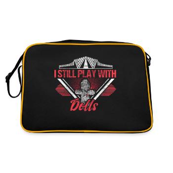 Voodoo Ghost Funny saying - Retro Bag - black/gold - Back