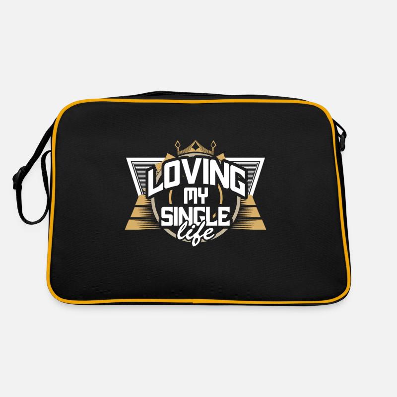Cadeau d’amour d’indépendance unique Sac Retro