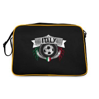 Italy Football Italy National Team - Retro Bag - black/gold - Back