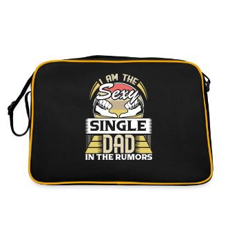 Single Father Papi Family - Retro Bag - black/gold - Back