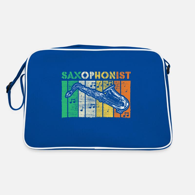 Saxophone Instrument à vent Idée cadeau musicale Sac Retro