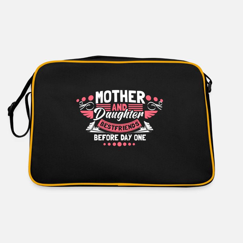 Mutter Tochter Eltern Geschenkidee Retro Tasche