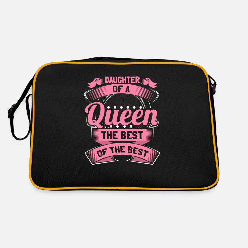 Tochter Eltern Süß Retro Tasche