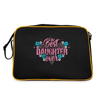 Fille Mère Fille - Sac Retro - noir/or - Dos