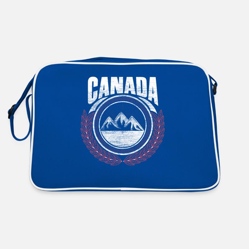 Kanada Elch Herkunft Geschenk Retro Tasche
