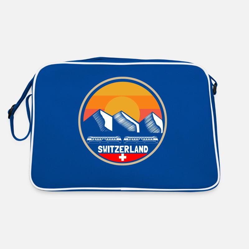 Schweiz Schweizerisch Stolz Geschenkidee Retro Tasche