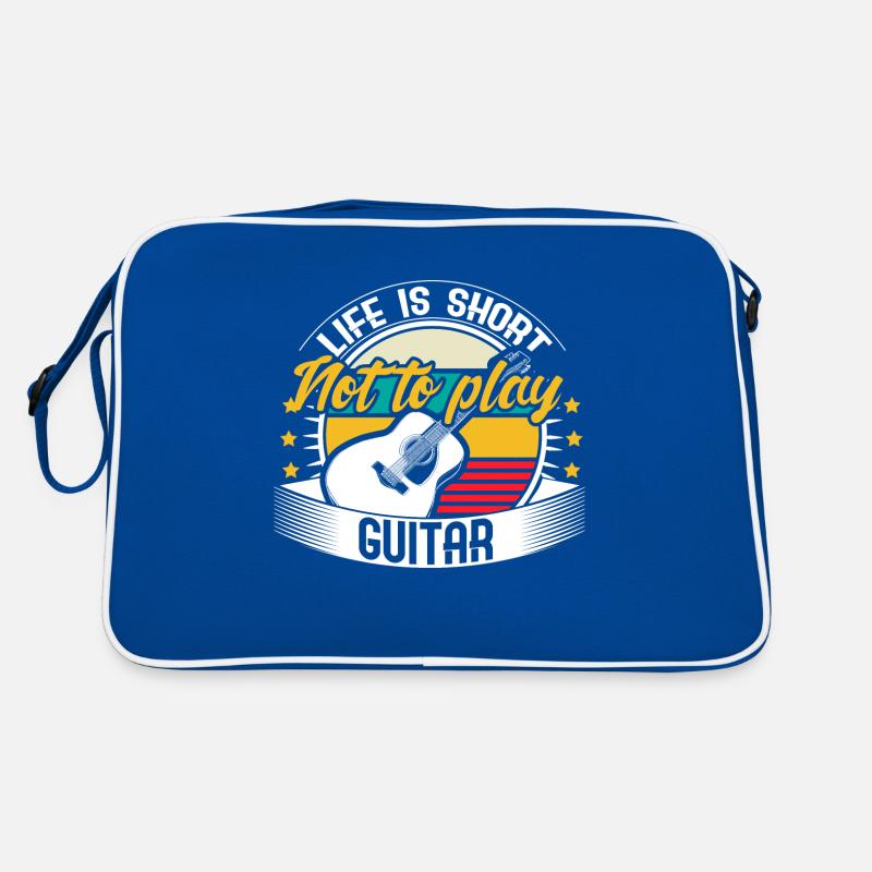 Gitarre Rock Geschenk Retro Tasche