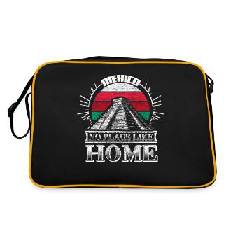 Mexico Siesta Flag - Retro Bag - black/gold - Back