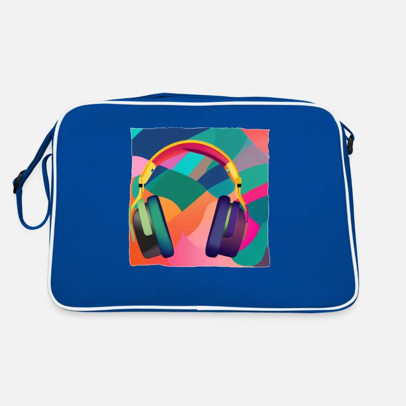 Kopfhörer Retro Tasche