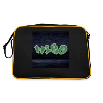 Miro - Sac Retro - noir/or - Dos