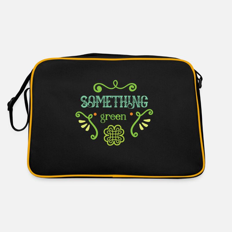 something green Retro Bag