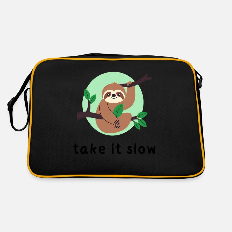 Take It Slow Retro Bag