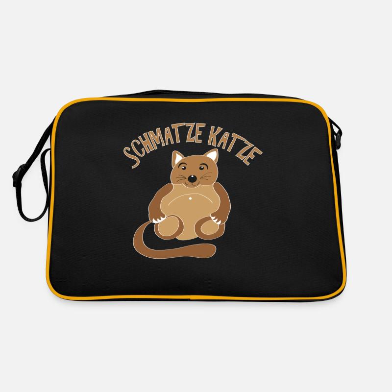 Dicke Katze Retro Tasche