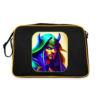 Wow Night Elfes Mage - Sac Retro - noir/or - Dos