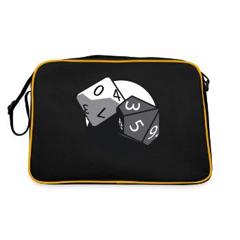 Cube 03 - Retro Bag - black/gold - Back