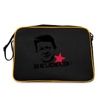 On ne lâche rien - Sac Retro - noir/or - Dos