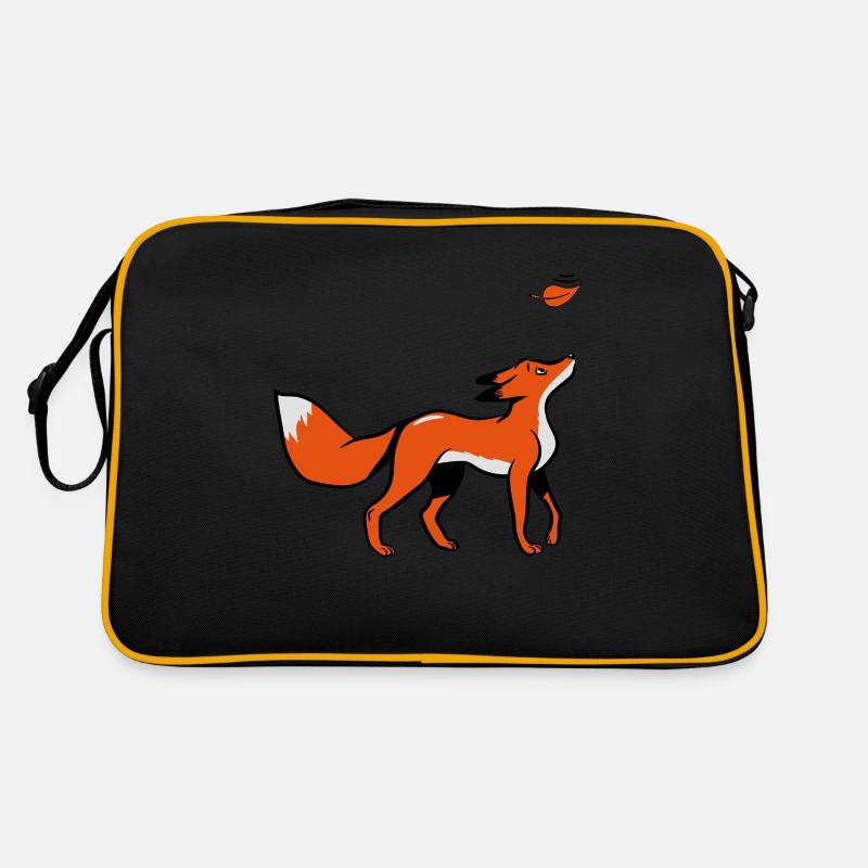 Leaf Fuchs douce jeune Sac Retro