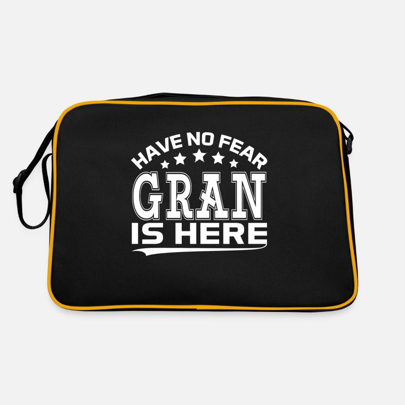 HAVE NO FEAR GRAN IS HERE Retro Bag