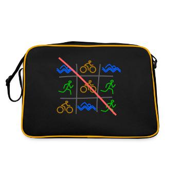 Tic Tac Toe - Retro Bag - black/gold - Back