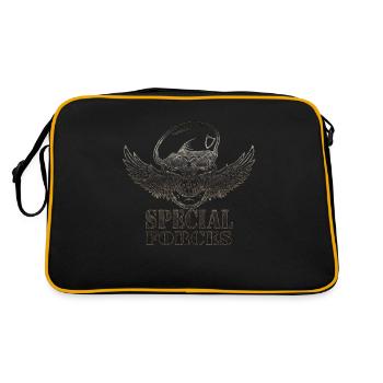 Armée - Sac Retro - noir/or - Dos