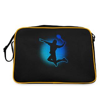 Badminton Masculin Squash Badminton Player - Sac Retro - noir/or - Dos