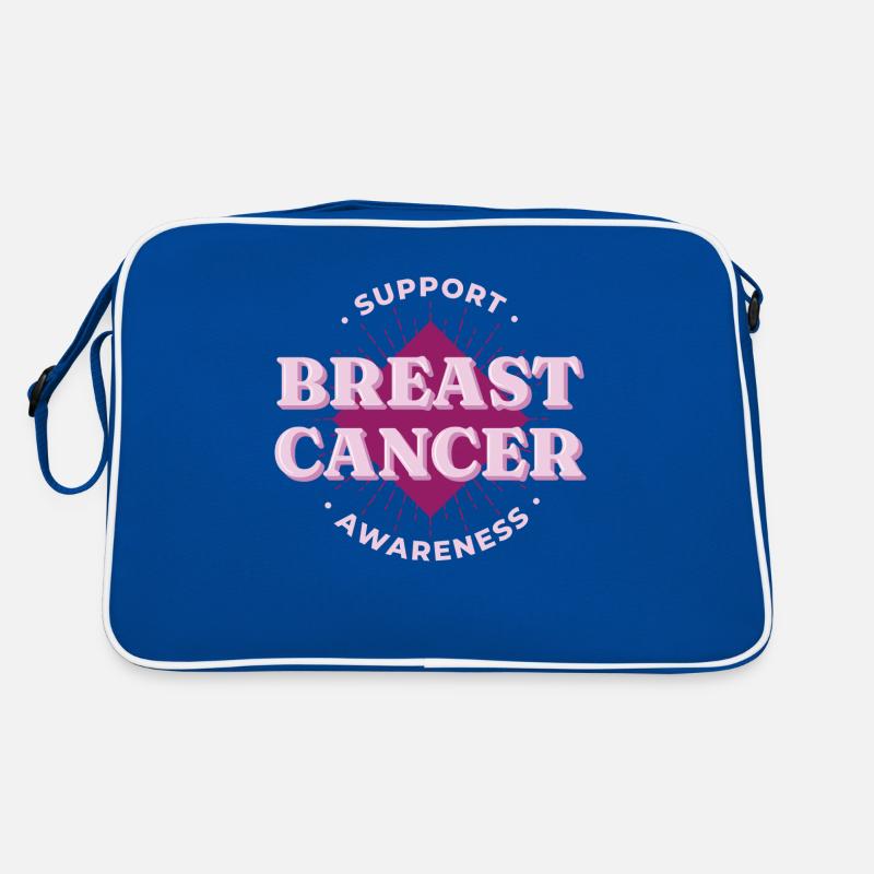Support Breast Cancer Awarness Support Breast Canc Retro Tasche