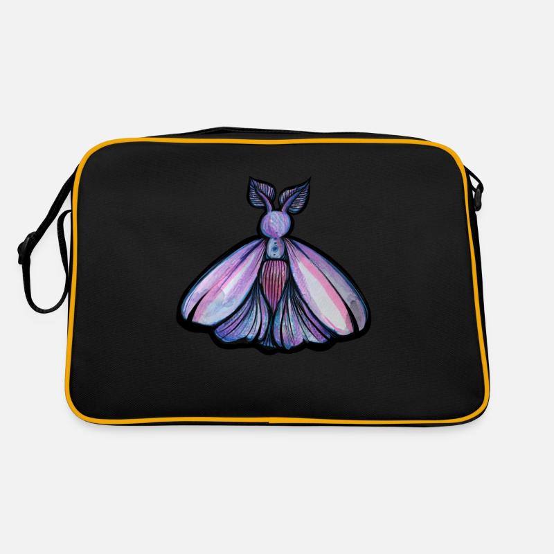 Papillon de nuit pourpre Sac Retro