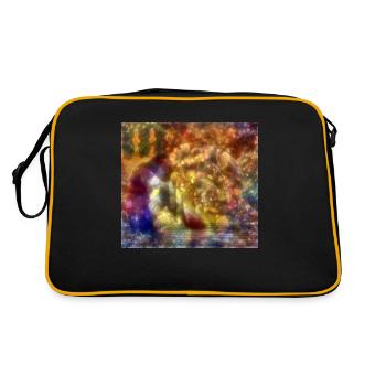 Achristmas - Retro Bag - black/gold - Back