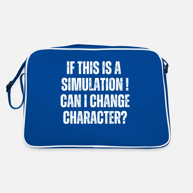 If this is a simulation can i change character? Retro Bag