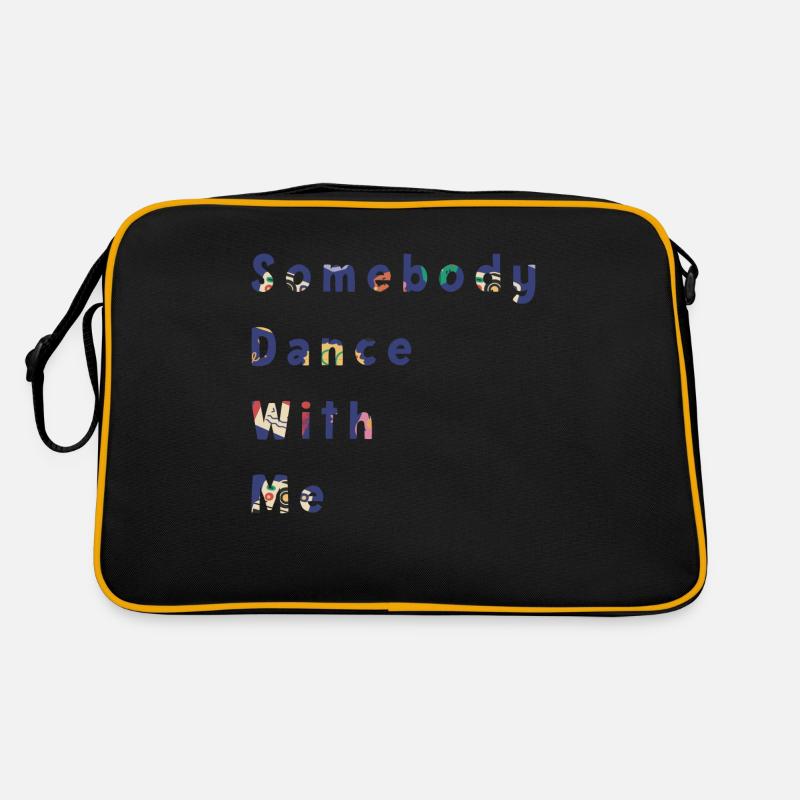 Somebody dance with me Retro Tasche