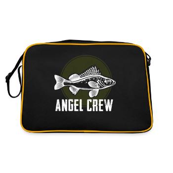 Équipage de pêche Pêche Accessoires Cadeau - Sac Retro - noir/or - Dos