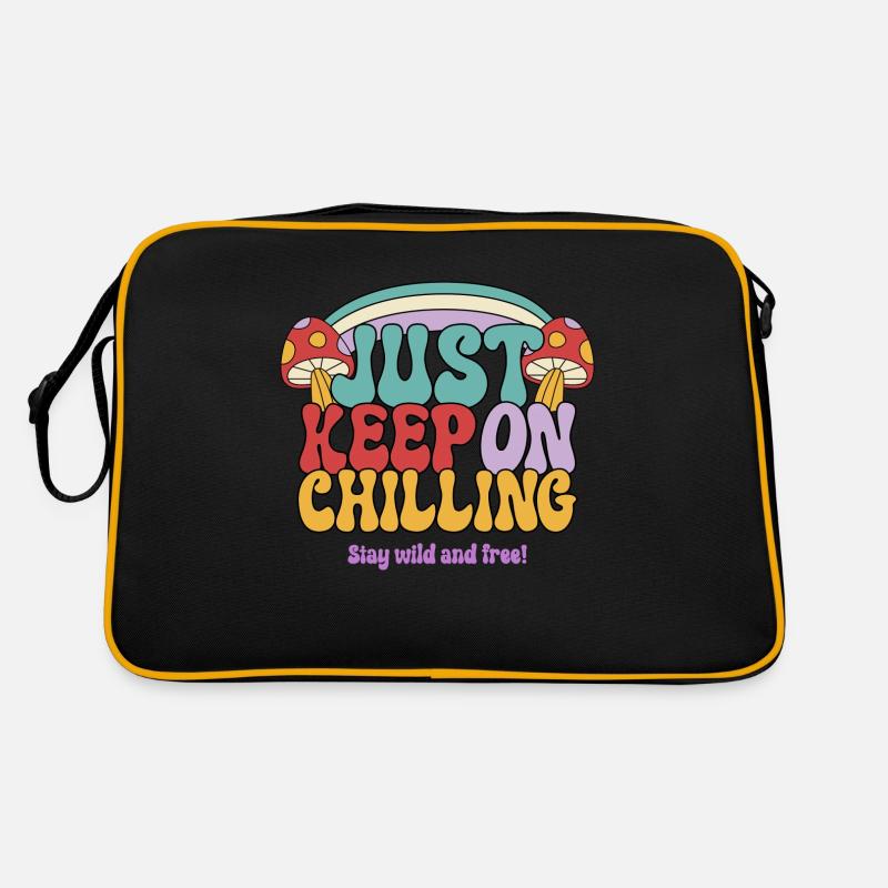 Just Keep On Chilling Retro Tasche