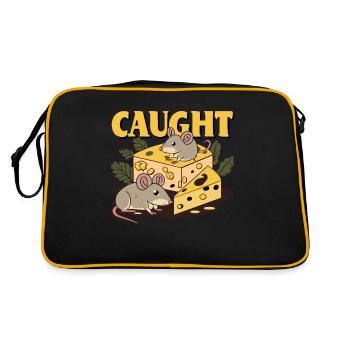 MOUSE - Retro Bag - black/gold - Back