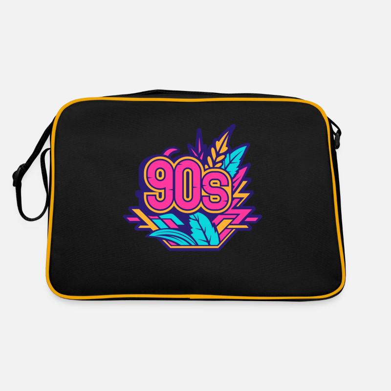 90s Logo Retro Tasche