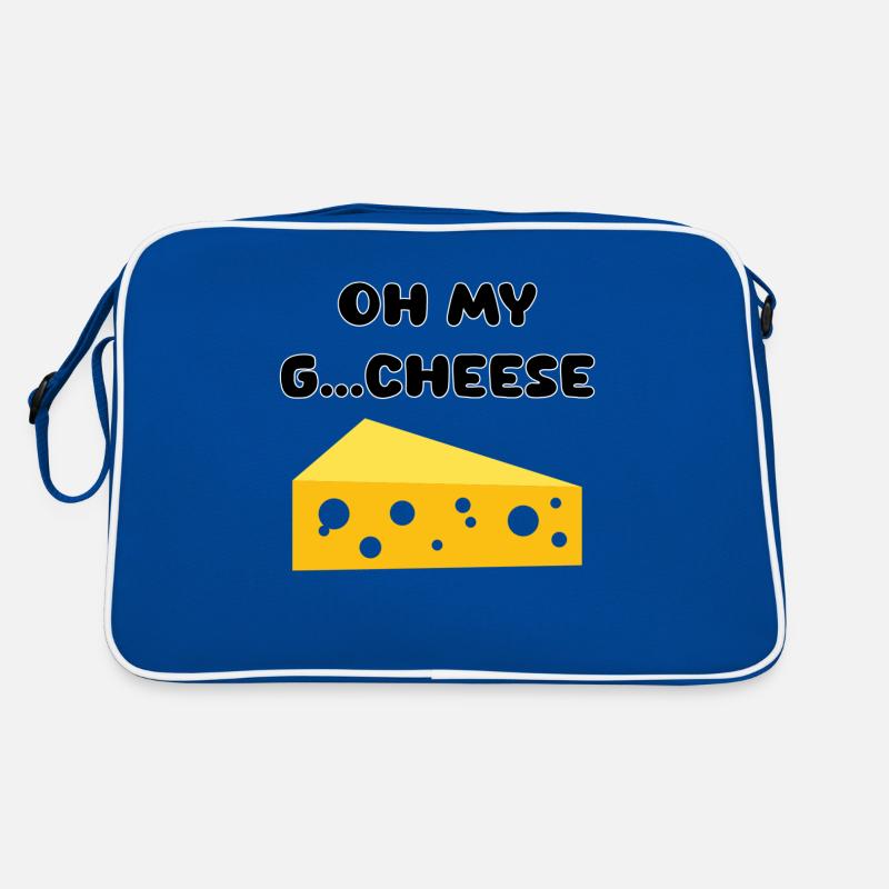 OH MY G CHEESE - Amour du fromage Sac Retro