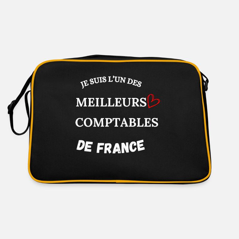Comptable - Métier - Comptabilité Sac Retro