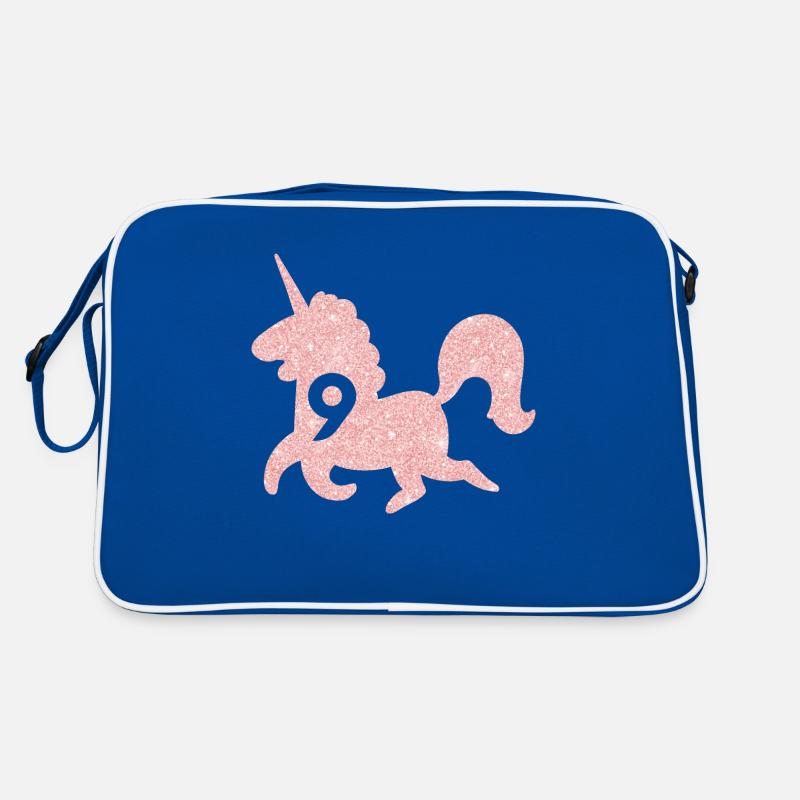 9e anniversaire licorne Sac Retro