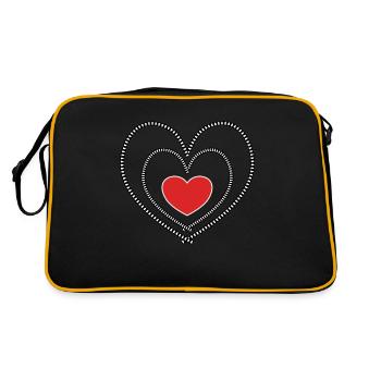 Palpitation - Sac Retro - noir/or - Dos