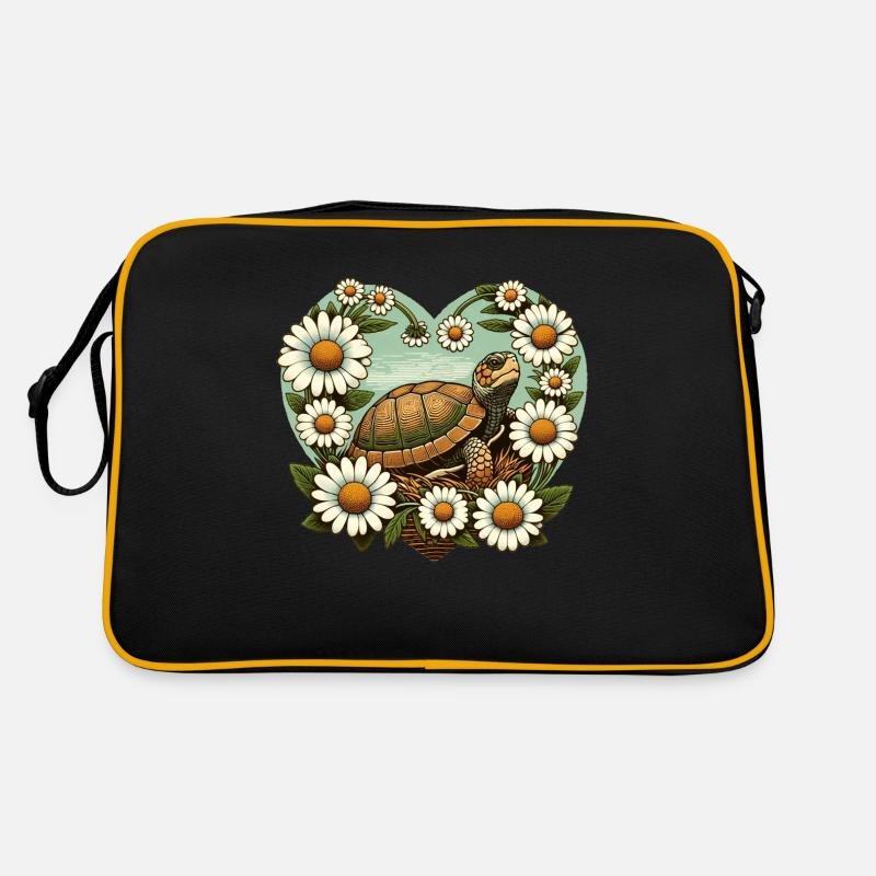 Turtle Lovers Retro Bag