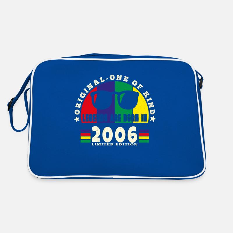 Original - Einzigartiges Geburtstagsgeschenk 2006. Retro Tasche