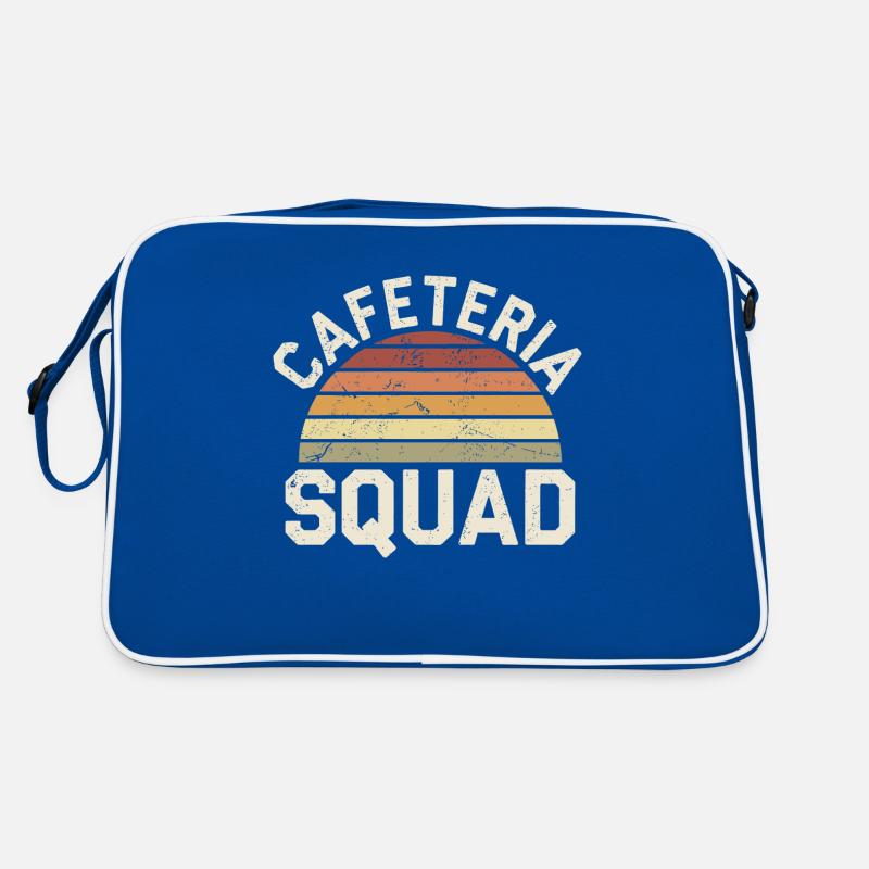 Team und Mittagspause Retro Tasche