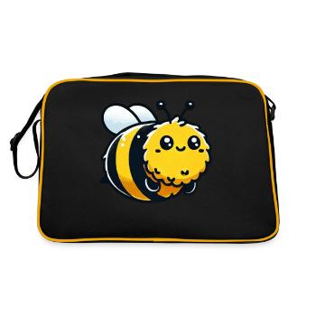 Bourdon - Sac Retro - noir/or - Dos