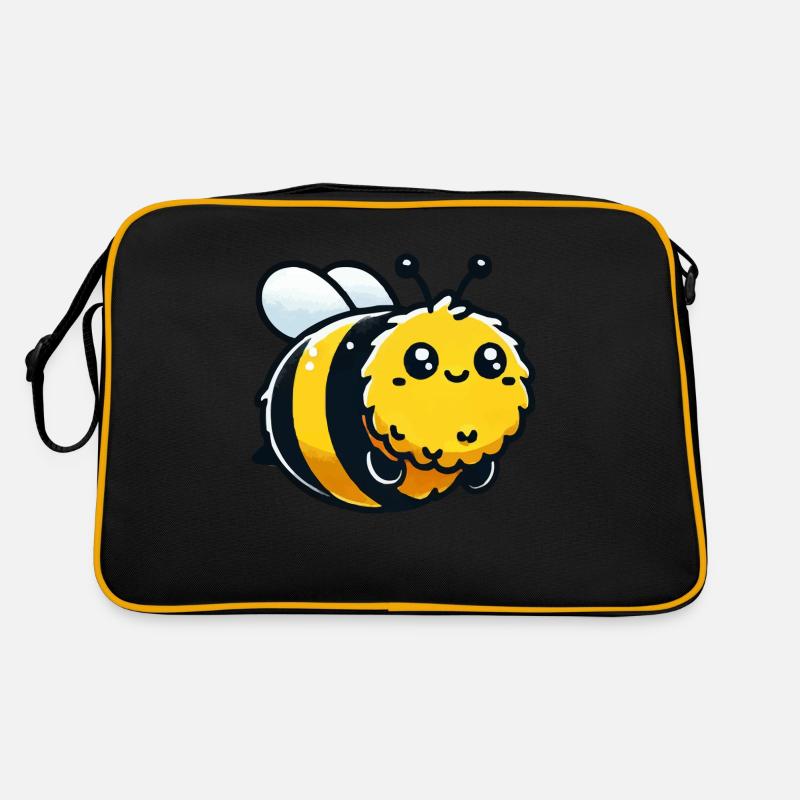bumblebee bee Retro Bag