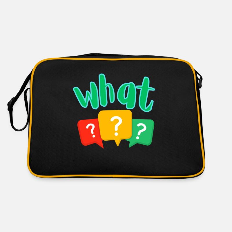 What ? Retro Tasche