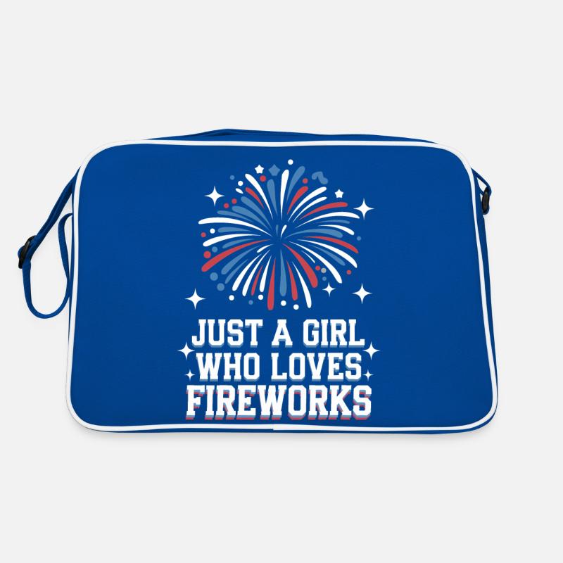 Pyrotechnics Fireworks Pyrotechnics Retro Bag