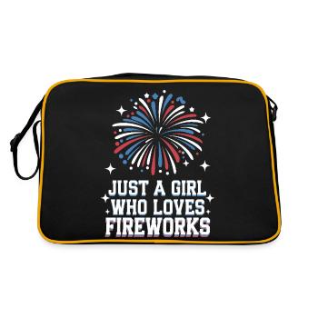 Pyrotechnics Fireworks Pyrotechnics - Retro Bag - black/gold - Back