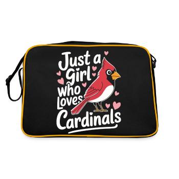 Cardinal Rouge Cardinal Vogel Rouge Cardinal - Sac Retro - noir/or - Dos