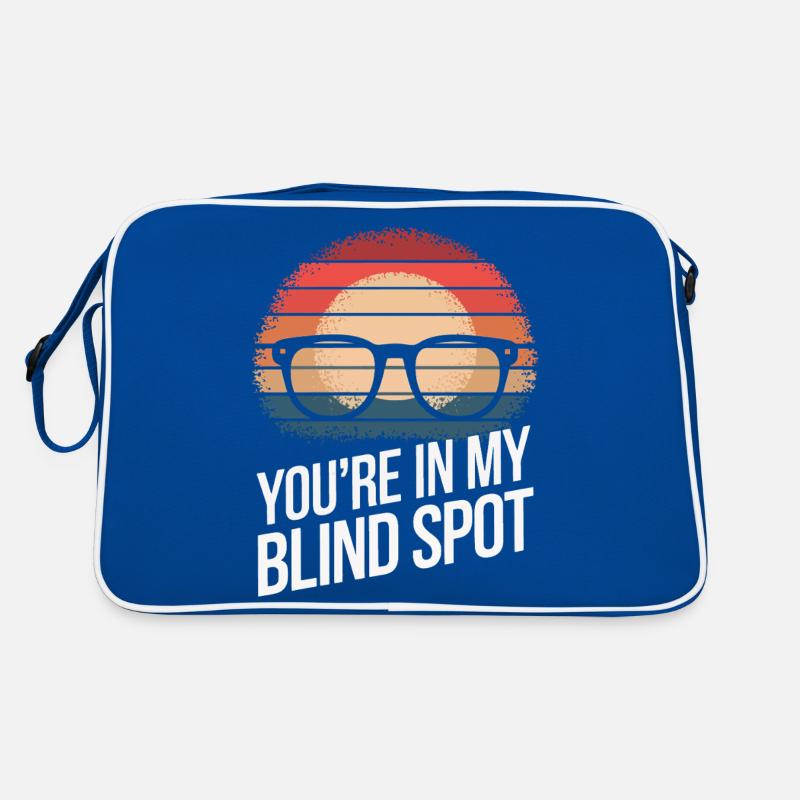 Blinde Blindheit Sehbehinderte Menschen Retro Tasche